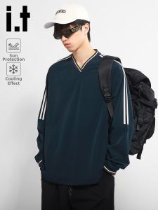 izzue | Casual V-Neck Long Sleeve T-Shirt