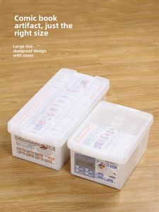 Home Use Plastic Storage Box for CD DVD Game Disc Magazine And Comic Book Organization And Storage Solution by Iseto