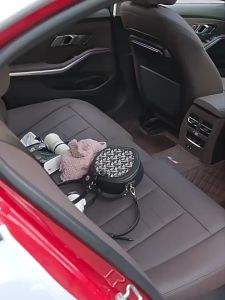 Hộp Đựng Đồ ÔTô Da PU Đa Năng Treo Sau Ghế Có Khay Để Cốc Giá Để Điện Thoại Hộp Đựng Giấy