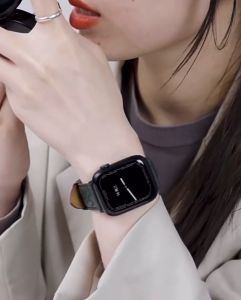 หนังปลั้ม สายiWatch สายนาฬิกา watch ultra10 9 8 7 6 5 4 3 สายนาฬิกา smart watch ปรับง่าย สาย41/44/45/49/46mm สาย smart watch
