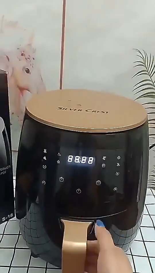 Tefal Digital Air Fryer 6L Large Capacity Smart Oil-free Smokeless Electric Air Fry Malaysia 3 Plu
