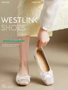 New Autumn French Style Bow Flat Shoes