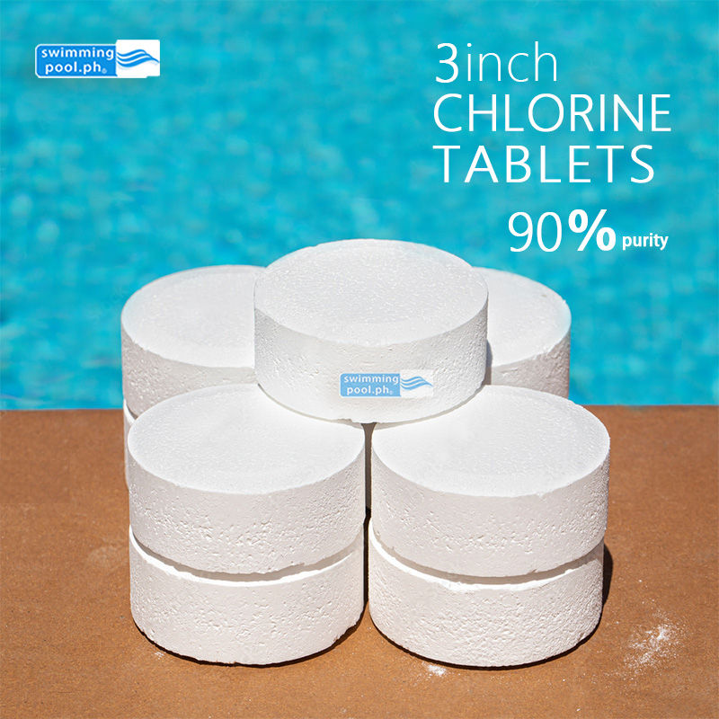 LABOT chlorine for swimming pool Tablets TCCA 90% for Swimming Pool Cleaning 1kg COD 200g*5 tablets Factory delivery quality assurance