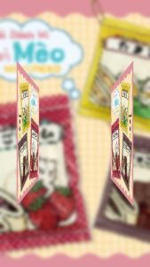 Túi Đựng Những Vật Dụng Nhỏ Hình Mèo Mayuneko "Meow Tiny Tools Pouch"