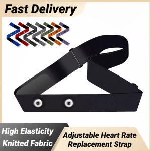 Heart Rate Monitor Replacement Strap Compatible With Polar Coospo Wahoo Tick Garmin Magene Sensor Band Belt Elastic Chest Bands