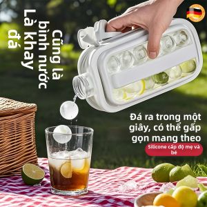 MIVOFIVO | Large Capacity Ice Cube Maker Mold