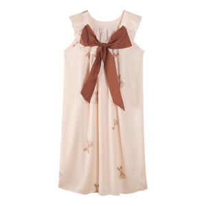 Bộ đồ ngủ MiiOW cho nữ vải Ice Silk mỏng nhẹ thoáng khí