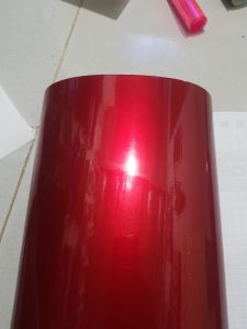 skotlet merah candy metalic glosy panjang 50cm lebar 50cm premium