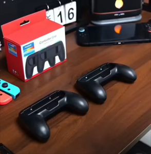 DOBE Controller Grip for Nintendo Switch / Switch OLED / Switch 2 Handle Kit (2-Pack) Ergonomic Joy-Con Holder with Enlarged SL/SR Buttons TNS-3162S