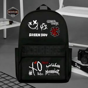 MIDEUR BAGS Ransel punggung fungsional motif gambar Cocok Untuk sekolah SD SMP SMA kuliah traveling casual