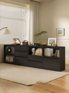 ZHUOHE | Modular Black Storage Cabinet Shelf
