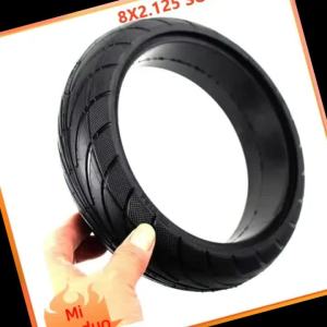 Lốp Xe Tay Ga Ninebot ES1 ES2 Đặc 8x2.125 Phụ Kiện Thay Thế Không Cần Bơm Hơi Để Bảo Dưỡng Xe Tay Ga