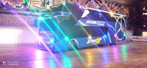 miniatur jetbus pandawa(168) variasi full lampu 30pcs