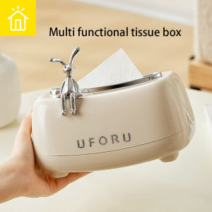 Cream air tissue box living room advanced sense pumping paper box Light luxury decoration creative napkin box