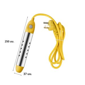 เครื่องทำน้ำอุ่นสำหรับสระว่ายน้ำ หม้อต้มน้ำร้อนพลังงานแสงอาทิตย์ อ่างอาบน้ำแบบจุ่ม แบบพกพา ร้อนเร็ว ปิดอัตโนมัติ ระบบอัจฉริยะ 1500W/2500W