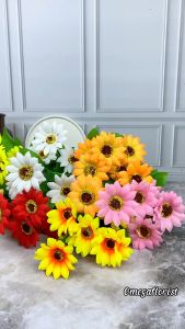 Matahari Kecil X7: Bunga Plastik Untuk Dekorasi Pernikahan & Interior