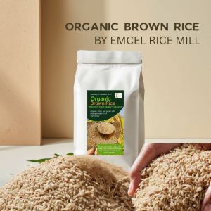 Organic Brown Rice (3kg) - Rich in fiber vitamins minerals supports digestion lasting energy grown without pesticides or chemicals.