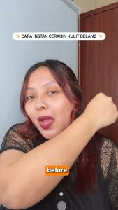 ♥ CANTIKA ♥ Salsa hans jebb penghilang daki angkat lulur cair sel kulit mati peeling gel badan wajah
