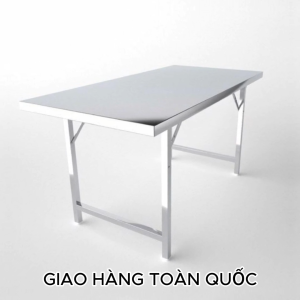 Bàn inox FELIX Osaka Plus Bàn Inox Chữ Nhật Phi 70x120 cm Chân Cao Hàng xuất khẩu siêu xịn