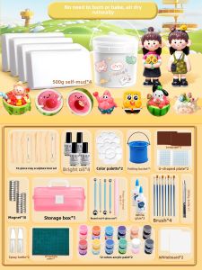 MINGZHUO | DIY No-bake Soft Modeling Clay Set White