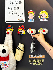 Quần Áo Treo Tường Cửa Sau Phong Cách Hoạt Hình Dễ Thương Giá Đỡ Chìa Khóa Mưa Túi Đựng Đồ Trang Trí Nhà Cửa Bằng Nhựa Chịu Lực 1-3kg