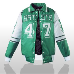 Varsity Jaket Vintage Seagreen-Brutalists