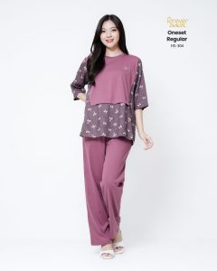 Forever Sweet Bajut tidur Oneset Cargo setelan panjang Cargo babydoll piyama reguler size