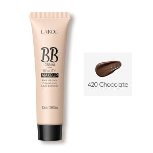 LAIKOU 9-color Foundation BB cream 30ml Natural Facial Concealer Cream Cover Dark Circles Pores Light Texture Makeup Base