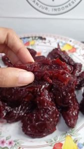 MANISAN BUAH KERING 250 GRAM 1/4 KG CAMILAN BUAH ASINAN BUAH OLAHAN BUAH MANISAN BUAH CIANJUR ASINAN