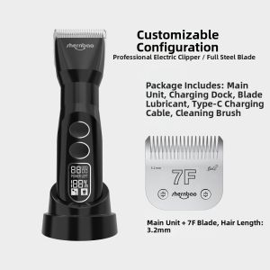 Shernbao | Professional Large Dog Hair Clipper Powerful