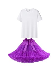 Modern Dance Performance Costume Youthful Energy Net Material for Women College Students Teachers Adults Stage Performance