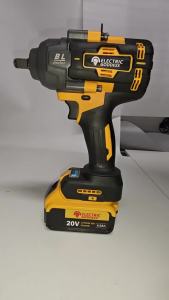 20v Brushless Cordless Wrench Max 800N.M Electric Impact Wrench Rechargable Power Tools for Dewalt 20v Battery Pin(No Battery)