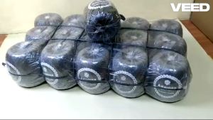 ADAMAS TALI RAPIA HITAM 1KG PER ROLL