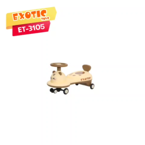 Swing Car Exotic ET3105 Tiger Swing Car Anak/ Tolocar Anak Roda Lampu PU Yoyo Untuk Anak 1-4 Tahun