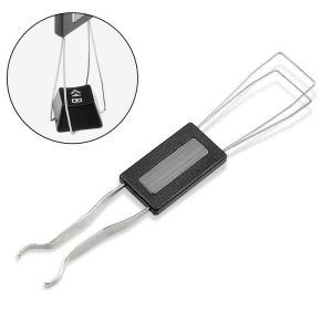Universal Keycaps Puller Accessories Unloading 2 In 1 For Gaming Keyboard Switches Remover Tool Universal Black Fixing Durable