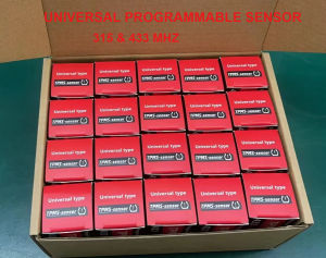 TPMS Sensors MX Tire Sensor 2 in 1 Metal Rubber Stem Programmable Screw-in Tire Pressure Monitoring Sensor TS408 TS600 TS508