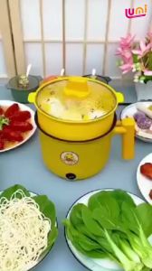 Panci Duck Electrik 18L Anti Lengket dan  Multifungsi - Memasak Merebus dan Mengukus - Mudah dan Praktis Memasak di Rumah