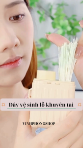 Bộ Dụng Cụ Vệ Sinh Lỗ Xỏ Khuyên Tai 180 Que Khử Mùi Kháng Khuẩn An Toàn Cho Da Dành Cho Cả Mẹ Và Bé