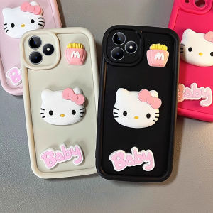 เคส Honor 400 Lite เคส3D มีสไตล์ Honor400Lite Hellokitty ตุ๊กตาการ์ตูนเคสโทรศัพท์เป็นคู่เลนส์กรอบนิ่มกันกระแทก