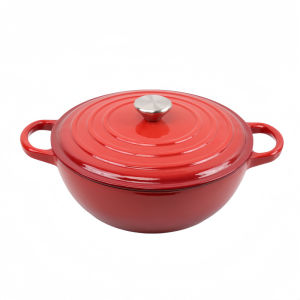 MLZH | Cast Iron Enamel Multipurpose Stew Pot 26cm