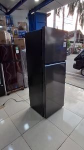 Kulkas 2 Pintu AQUA Sanyo DTM 285 CBP DS  Ice Twist No Frost 49 WATT