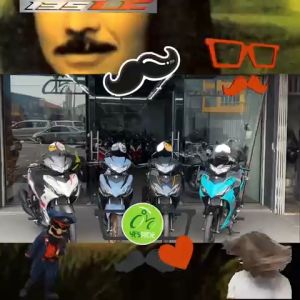 YAMAHA Y135LC FI Interchanged Model