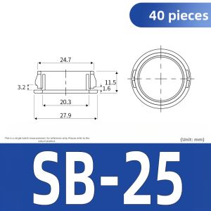 Yi Se Dian Zi | Nylon Wire Protector Seal Ring
