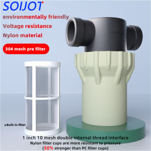 3/4inch internal thread filter 25 water pipes 304 stainless steel filter pre filter tap water pipe filter Pressure and explo