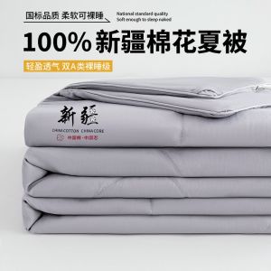 Pure Cotton Air Conditioner Quilt Summer Cool Quilt 2025 New Model Machine Washable A-Class Baby And Maternity Level Double And Single Size