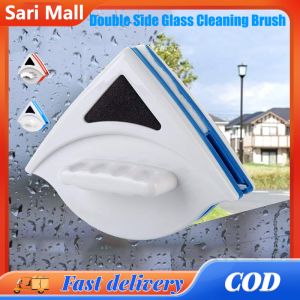 Double Side Glass Cleaning Brush Window Wiper Cleaner Magnetic Brush Window Glass Brush for Washing Tools Window Cleaning glass eraser
