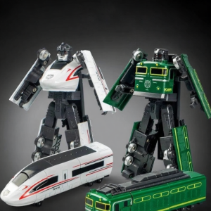 BKK | Transformable Train Spider Dinosaur Construction Vehicle Mech Childrens Toy