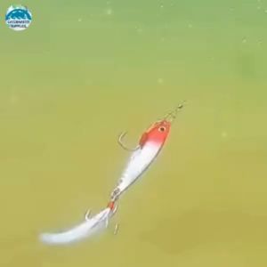 Multi-Color 3D Eye Metal Spinner Jig Lure 7g-30g with Stainless Steel Split Ring and Anti-Corrosion Treble Hooks for Saltwater Carp Fishing