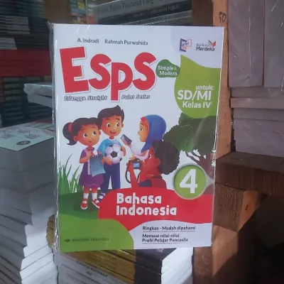 Esps bahasa indonesia kelas 4 kurikulum merdeka by Erlangga