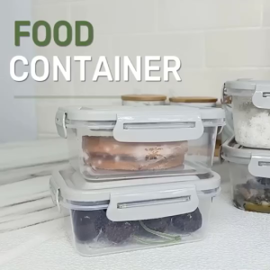 VK 6PCS Lunch Box Food Container Food Storage Bento Box Air Tight Container Kitchen Storage Microwaveable